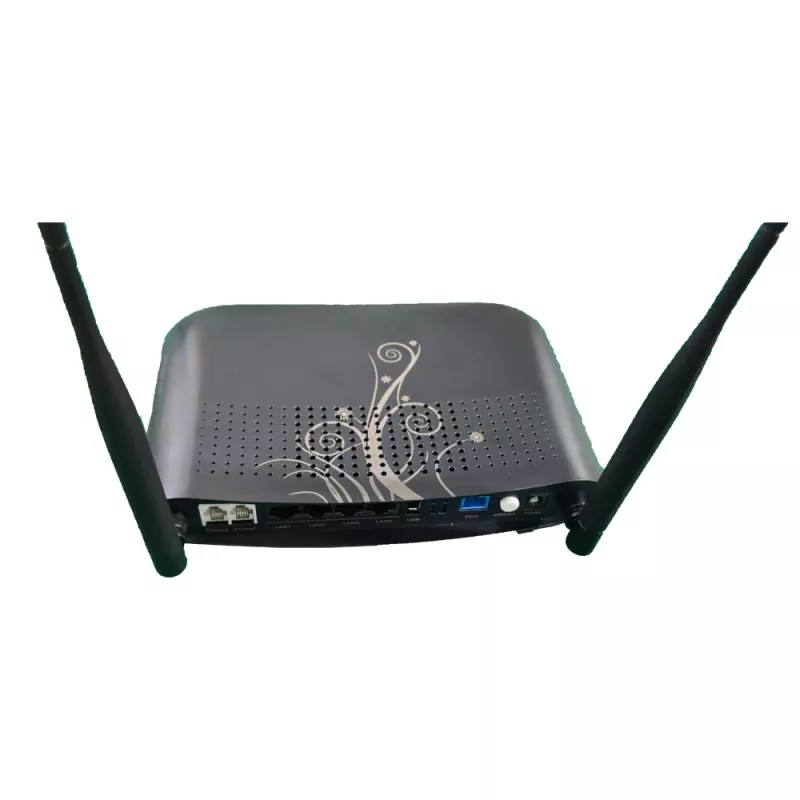 AN5506 04FG ஒற்றை இசைக்குழு gpon onu ont ftth 4ge
